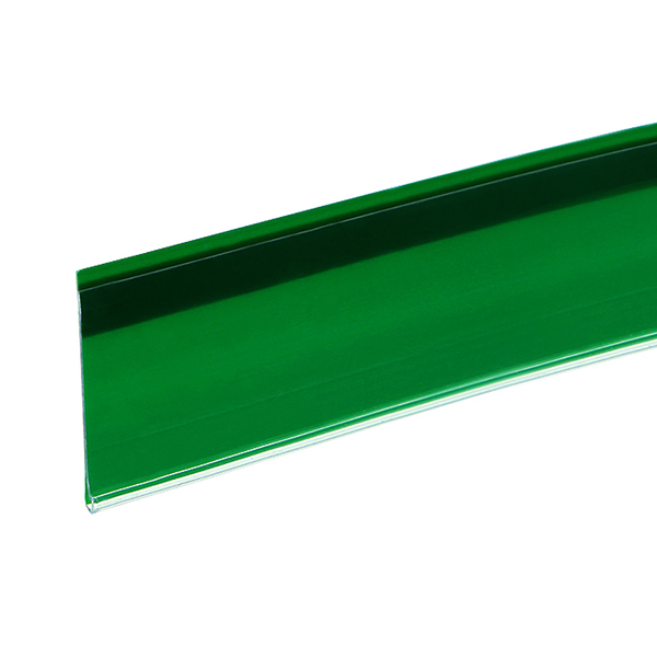 картинка Ценникодержатель полочный самоклеящийся DBR39, длина 1м, зеленый