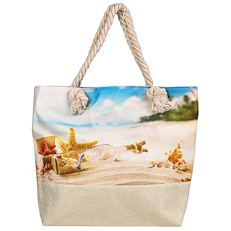 картинка Сумка пляжная " Миленд " Пляж, 45*38см