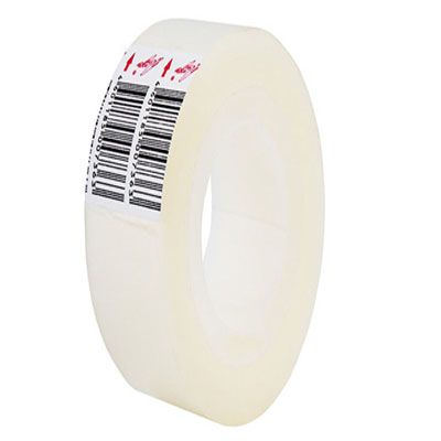 картинка Лента канцелярская клейкая 24мм*30м, прозрачный, 35мкм, полипропилен, пластиковая втулка d=26мм, " Луч ", термоусадочная пленка