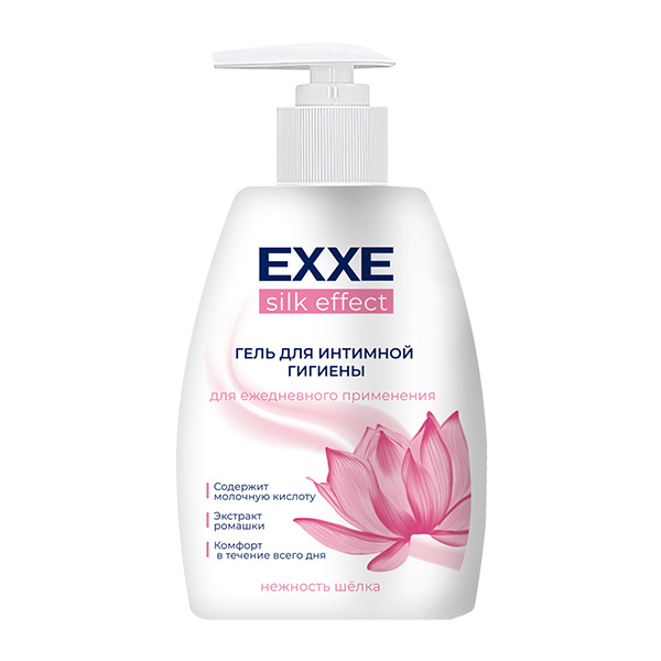 картинка Гель для интимной гигиены 250мл " Exxe " ЧЗ ОСУ Silk Effect, дозатор