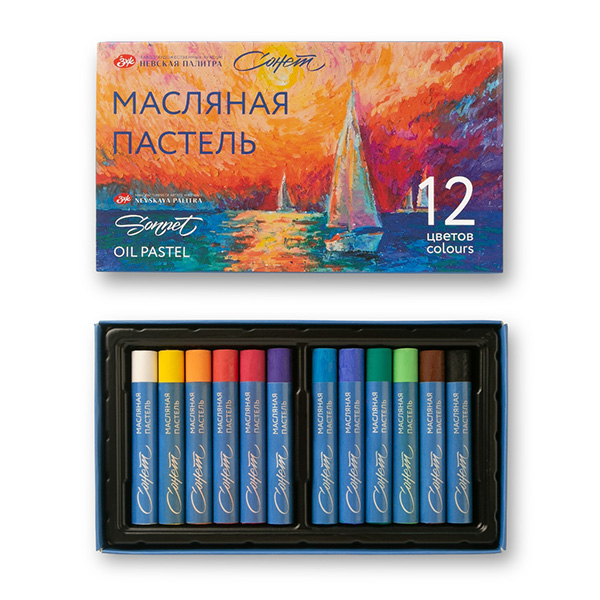картинка Пастель " Сонет " масляная 12цв
