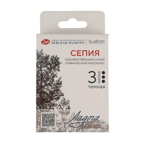 картинка Сепия " Ладога " темная 3шт, картонная упаковка, европодвес