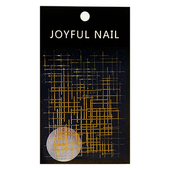 картинка Наклейки для ногтей А-01 Золотые узоры 8*14см, европодвес