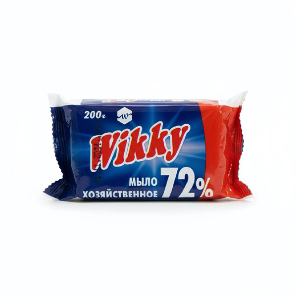 картинка Мыло хозяйственное 200г 72% " Wikky " ЧЗ ОСУ