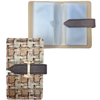 картинка Визитница А6 на кнопке 12 карманов