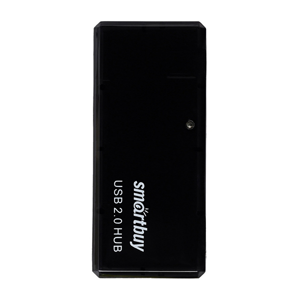 картинка USB-хаб " Smartbuy " 6110, черный, 4 порта, USB2.0