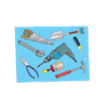 картинка Трафарет-раскраска " Пчелка " 155*205мм, Инструмент, в ассортименте 12 видов