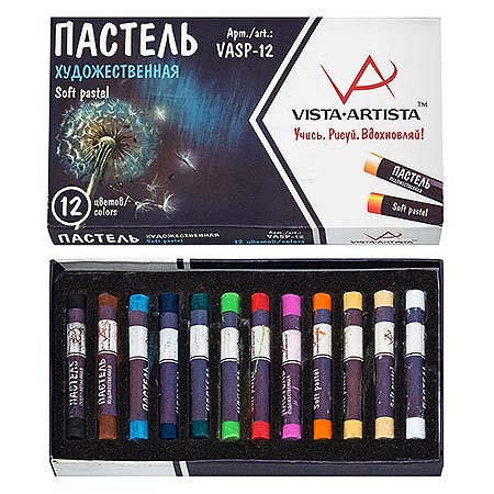 картинка Пастель " Vista-Artista " художественная 12цв Studio