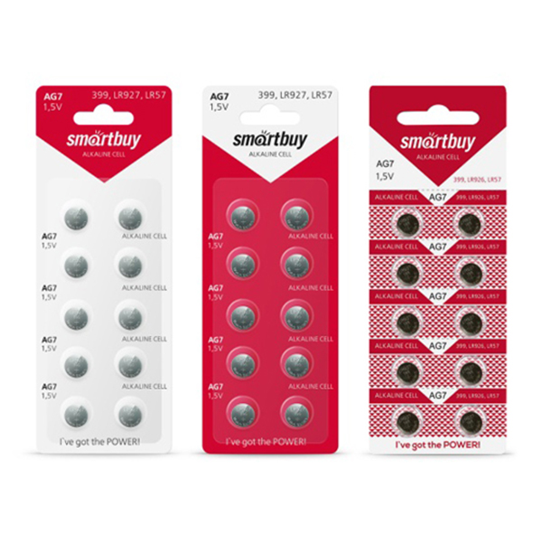 картинка Батарейка " Smartbuy " AG7 алкалиновая