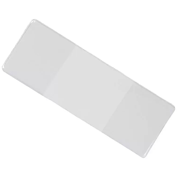 картинка Обложка для пропуска " Имидж " прозрачная, ПВХ