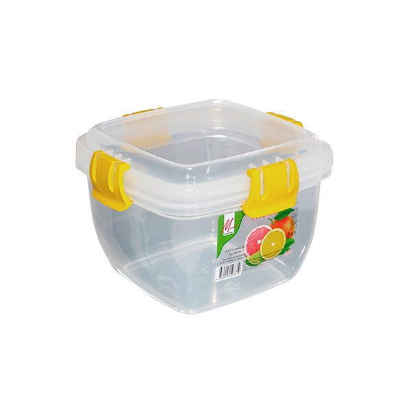 картинка Контейнер пластиковый для пищевых продуктов герметичный, 0,9л " Милих "