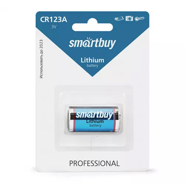 картинка Батарейка " Smartbuy " CR123A литиевая
