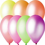Шар латексный неон   2"/5см ассорти