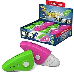 Ластик " Erich Krause " Raptor 57*36*16мм в пластиковом футляре