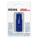 Флеш-диск " Mirex " 256GB Swivel темно-синий USB 3.0