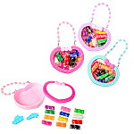 Тесто для лепки " Mazari " Сумочка, 8,5гр, 12 цветов, формочки 2шт, пластиковая упаковка