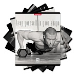 Тетрадь А5 48л клетка " Erich Krause " Будь в форме, на скобе, обложка - мелованный картон, скругленные углы, 5 дизайнов в спайке