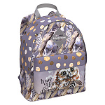 Рюкзак " Erich Krause " 26*39*12см EasyLine 12L Dreamy Owl, серый, мягкая спинка, 1 отделение, большой внешний карман на молнии, регулируемые лямки, ручка-петля