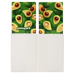 Обложка для паспорта " Миленд " Зеленый авокадо, 130*95мм, ПВХ