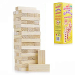 Игра настольная " Задира " Джанга Фанты малая, состав: 54 разноцветных блока с заданиями, материал - МДФ, картонная упаковка 19*6,5*6,5см, от 6лет