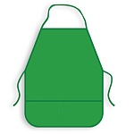 Накидка для труда " Пчелка " НФДТ-1 зеленый, 490*390мм, ткань