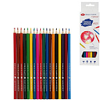 Карандаши " Я- Художник! " акварельные 6цв шестигранные, деревянные, картонная упаковка, европодвес