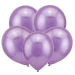 Шар латексный " Браво " зеркальный 12"/30см Mirror фиолетовый