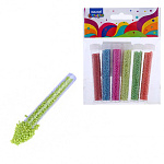 Набор бисера " Mazari " 6цв*7г 2мм, пластиковая туба, пакет, европодвес