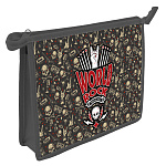 Папка " Пчелка " А4-29 (325*230*55мм) молния сверху Rock, печать на картоне