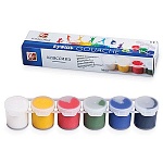 Гуашь " Луч " Классика 6цв*20мл в блок-таре, картонная упаковка