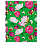 Тетрадь А4 60л " Erich Krause " спираль, клетка, Peonies, офсет, обложка - матовый пластик с фактурой «песок»