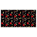 Конверт для денег " Мир поздравлений " 445 Love. Сердца, 168*84мм, фольга золотая, выборочный глянцевый лак, высечка, текст