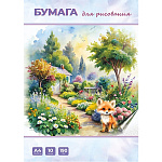Папка для рисования " Lamark " А4 10л офсетная, плотность - 190 г/м2