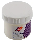 Краски АКРИЛ 40 мл. белая Луч