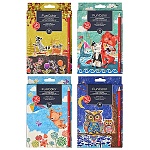 Карандаши цветные пластиковые Funcolor 36цв " Bruno Visconti " трехгранные, 4 вида (без возможности выбора дизайна), картонная упаковка, европодвес