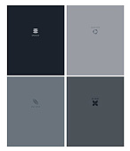 Тетрадь А5 48л "No Big Deal", на скрепке, клетка, мелованный картон