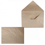 Конверт E4 (290*390мм) КРАФТ, 90г/м, треугольный клапан