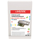 Пленка для ламинирования " deVente " А4 0,2мм, глянцевая, 100л, 216*303мм
