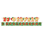 Гирлянда " Мир открыток " 8-15 23 Февраля- С праздником! Воздушные шары, длина 4м, на ленте
