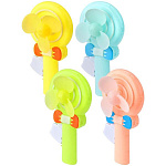 Вентилятор " Рыжий кот " Микс, 12,4*6,1см, механический, ассорти (без возможности выбора цвета), шоубокс