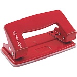 Дырокол на 10л " Attomex " металлический, красный