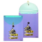 Папка на резинке " deVente " А4 6 отделений Sleeping cat, пластик 0,6мм, текстура поверхности - песок, внутренние карманы 0,16мм, разделители в виде кошки