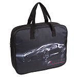 Папка с ручками А4, ткань, 1 отделение, 80мм, Luxury Car " deVente " 360*280*80мм