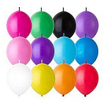 Шар латексный пастель 12"/30см Линколун ассорти