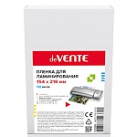 Пленка для ламинирования " deVente " А5 0,08мм, глянцевая, 100л, 154*216мм