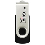Флеш-диск " Mirex " 4GB Swivel черный USB 2.0