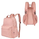 Рюкзак " Sanvero " 30*41*16см коралловый, 2 отделения, 2 кармана на молнии спереди, боковые карманы, ручка-петля
