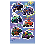 Наклейки " Мир открыток " 0-11 А6 Машинки, без отделки