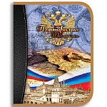 Папка-портфолио " Пчелка " ПТШ-1 А4+ на кольцах 8 файлов Герб, пакет