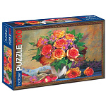 Пазлы " Hatber " 1000элементов Premium Букет цветов 68*48см, картонная упаковка